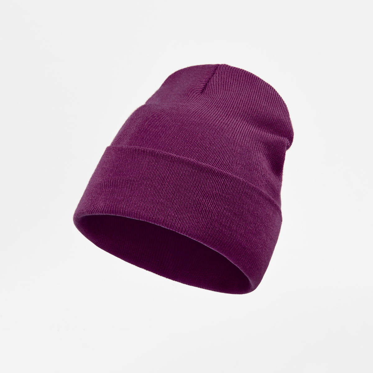 Blank Cuffed Wool Blend Beanie Wholesale - 1149