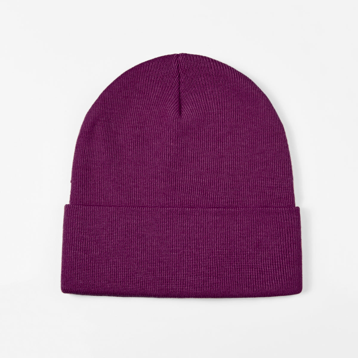 Blank Cuffed Wool Blend Beanie Wholesale - 1149