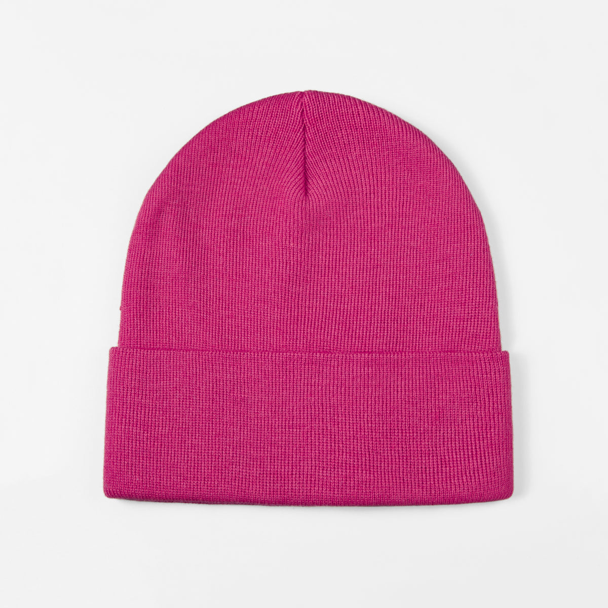 Blank Cuffed Wool Blend Beanie Wholesale - 1149