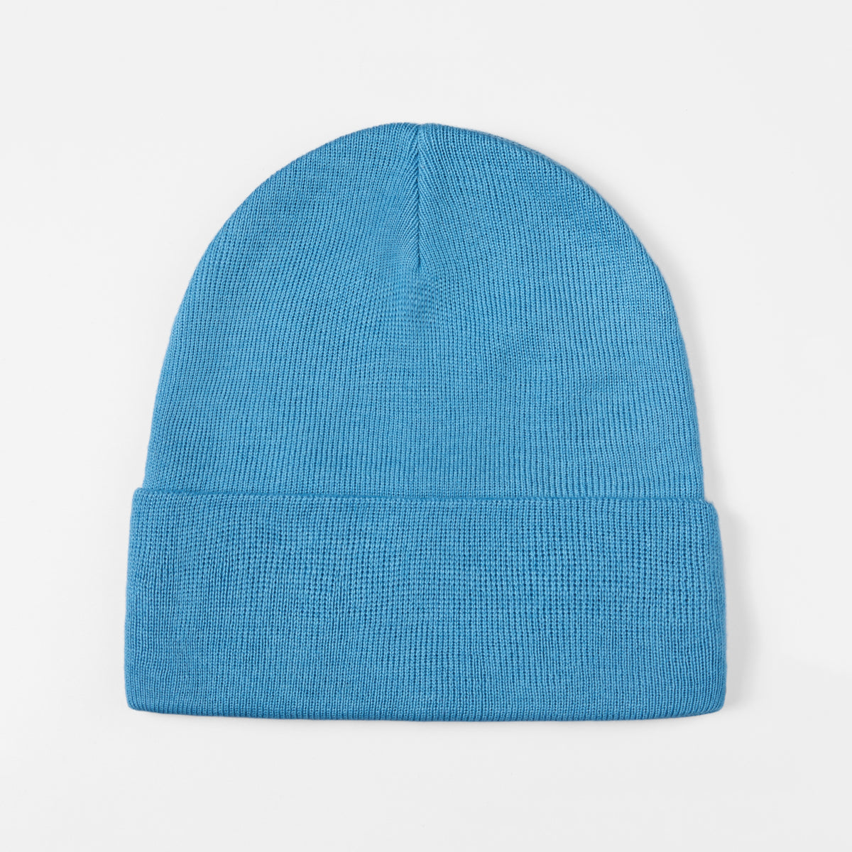 Blank Cuffed Wool Blend Beanie Wholesale - 1149