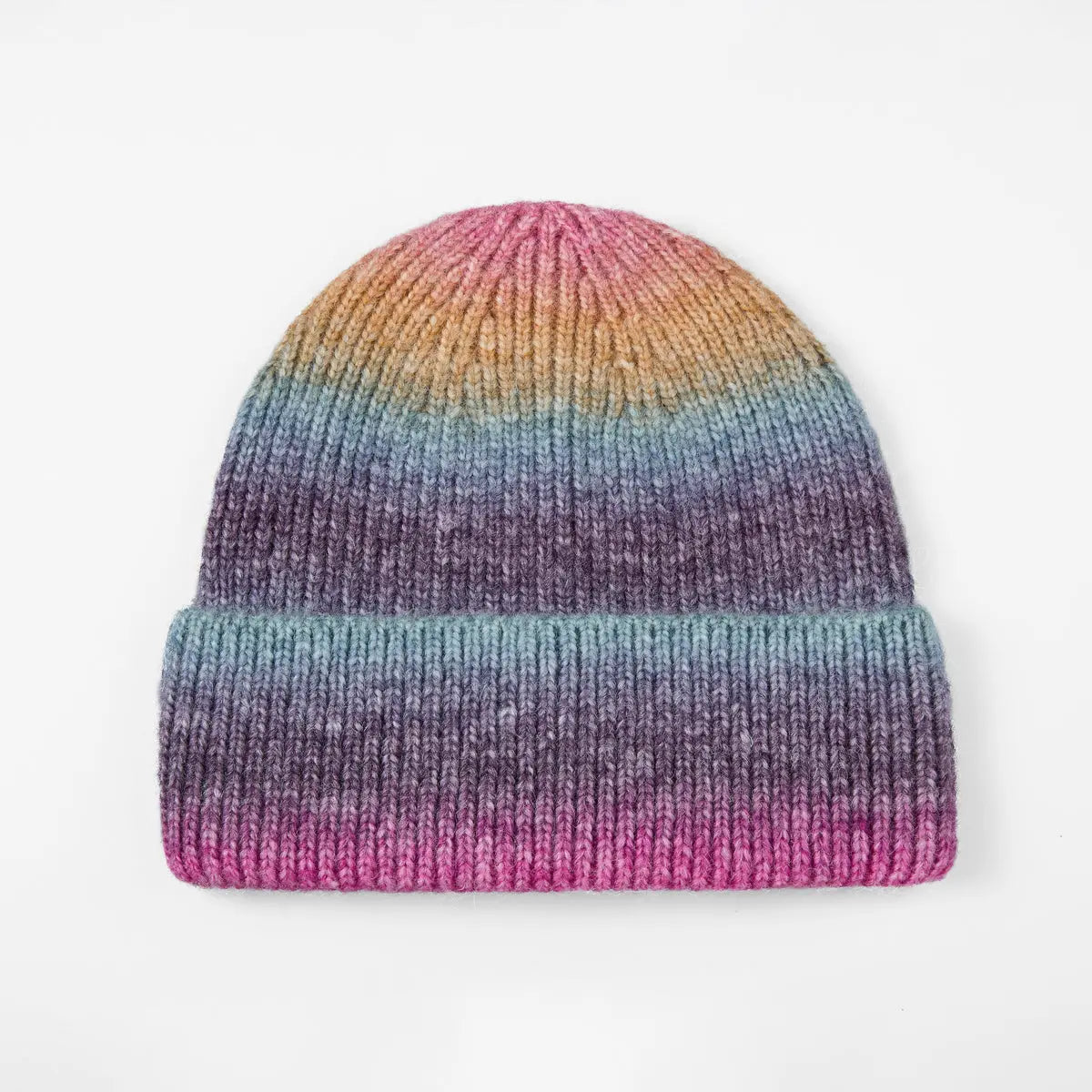 Blank Wool Tie Dye Beanie Wholesale - 1320