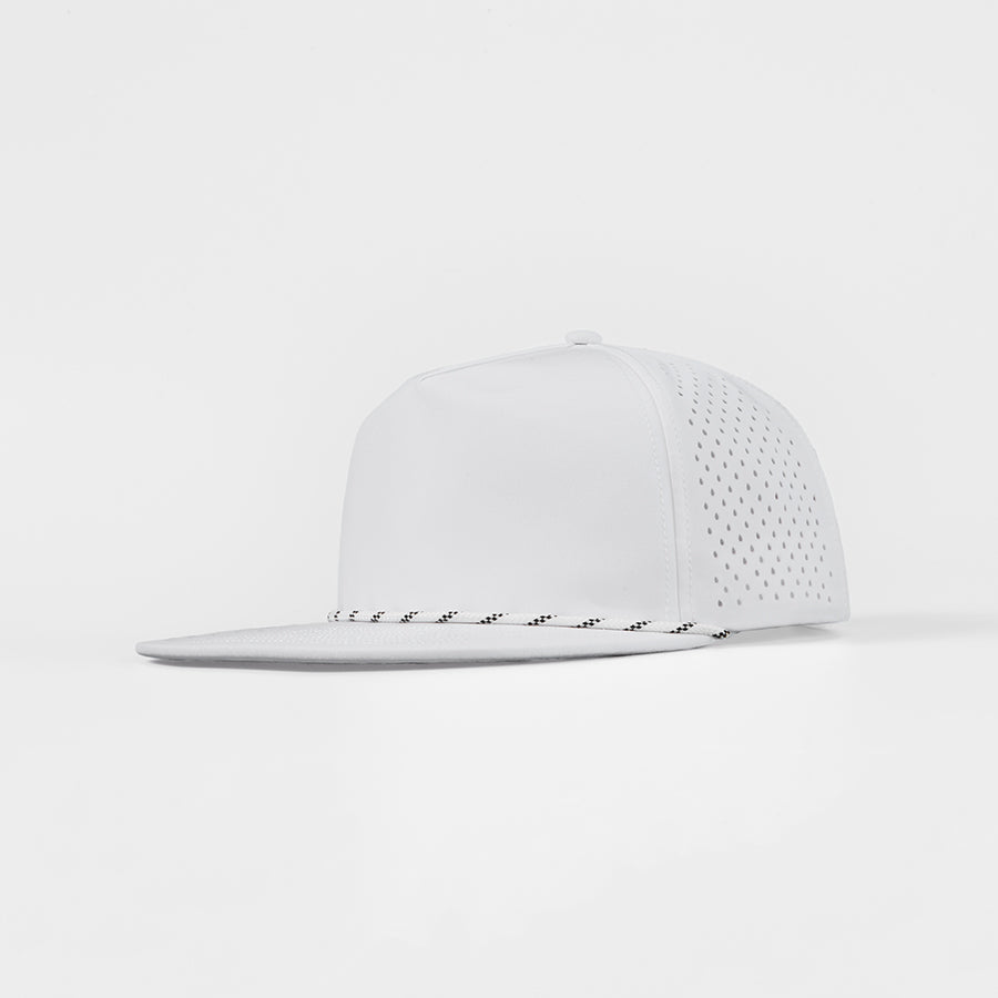 Blank Water Repellent 5 Panel Snapback Golf Hats with Rope Wholesale -