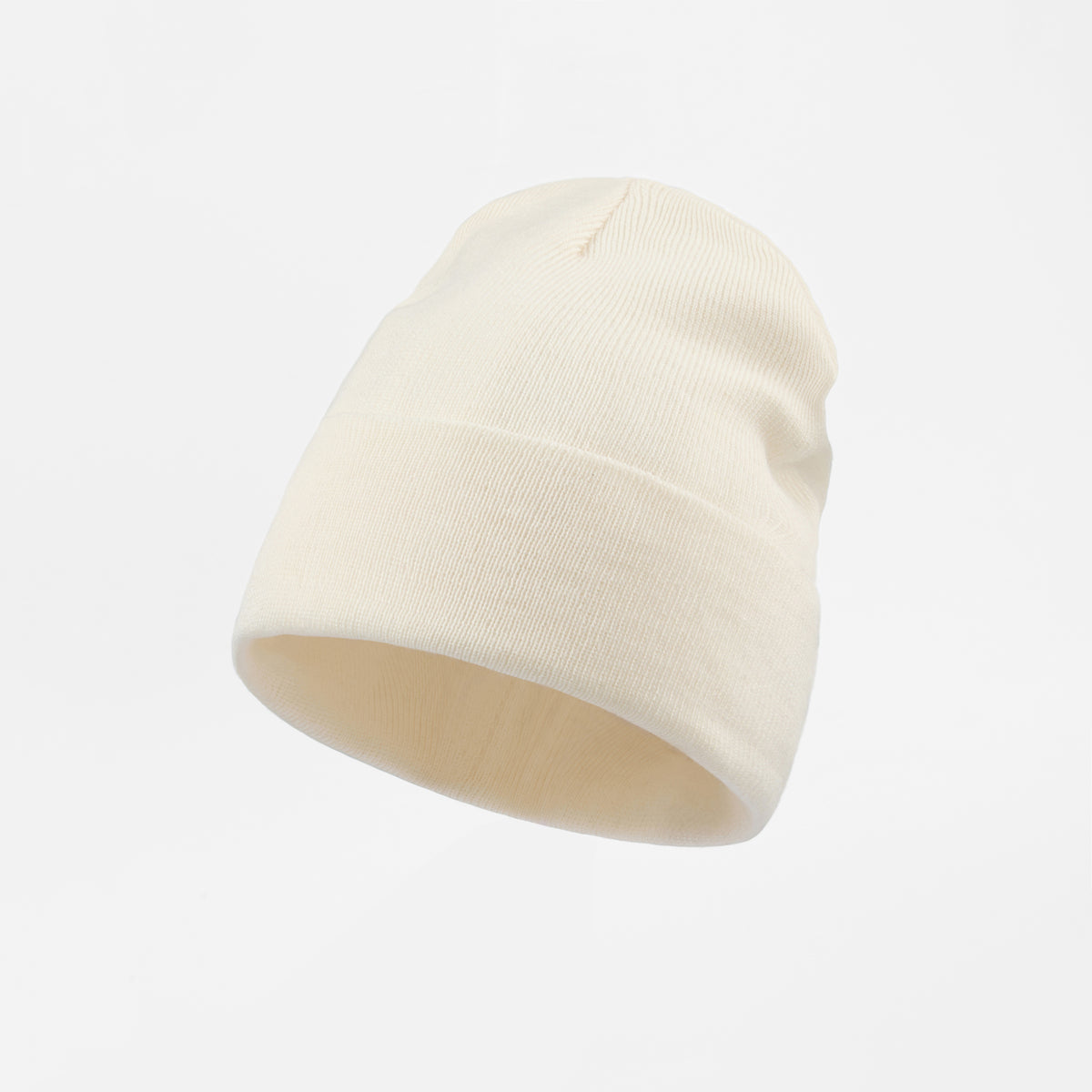 Blank Cuffed Wool Blend Beanie Wholesale - 1149