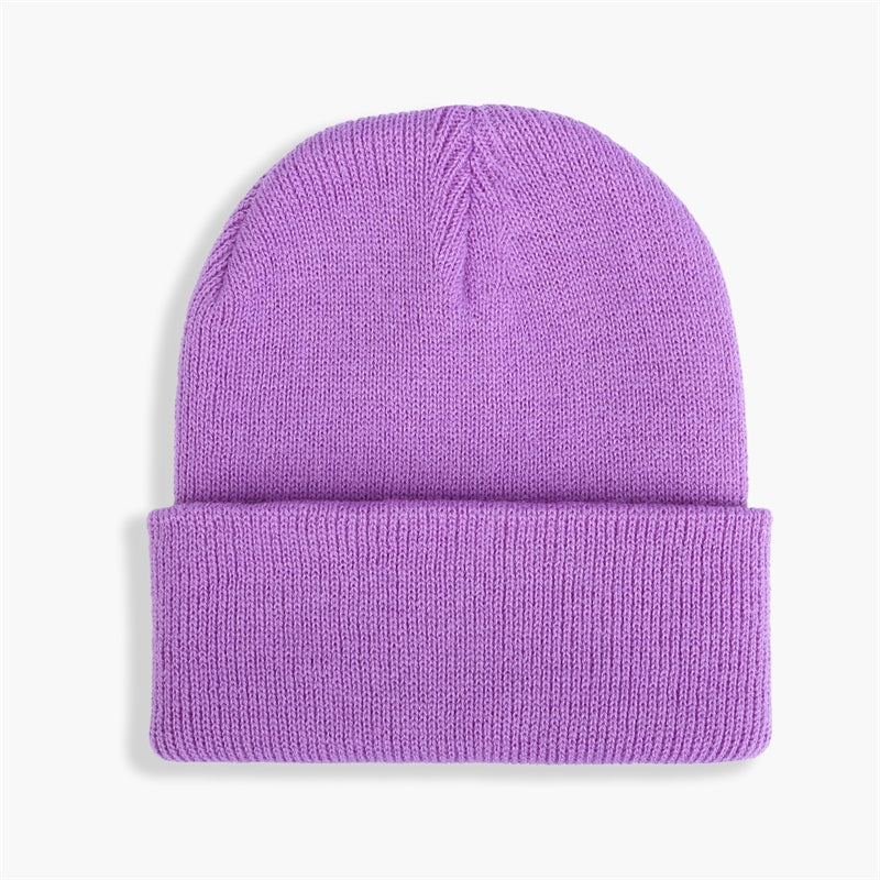 Blank Kids Children Acrylic Beanie Hats Wholesale - 6725