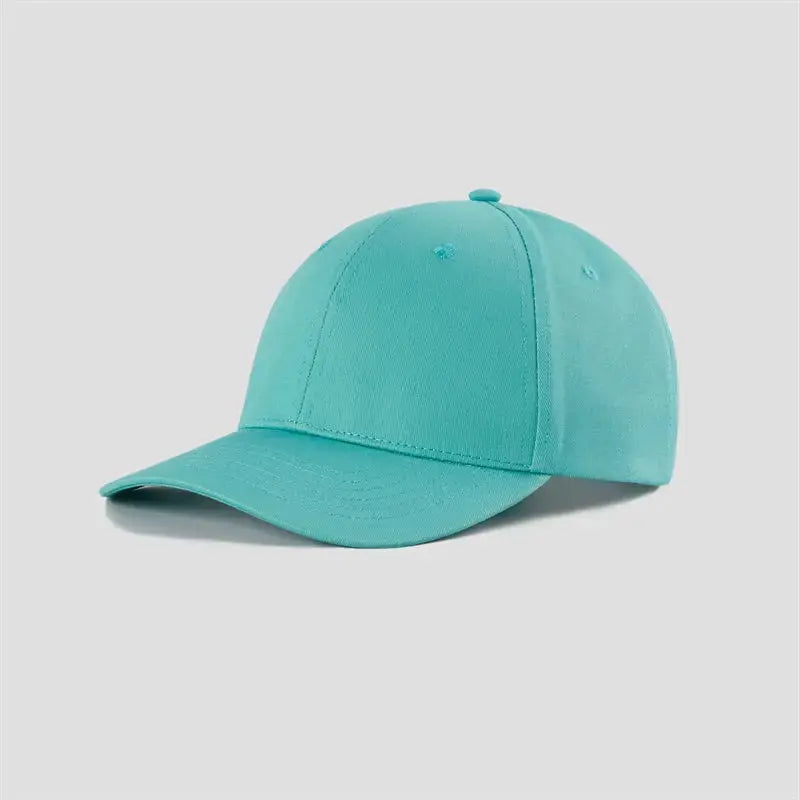 Blank 6 Panel Mid Profile Structured Baseball Cap Wholesale - 6166