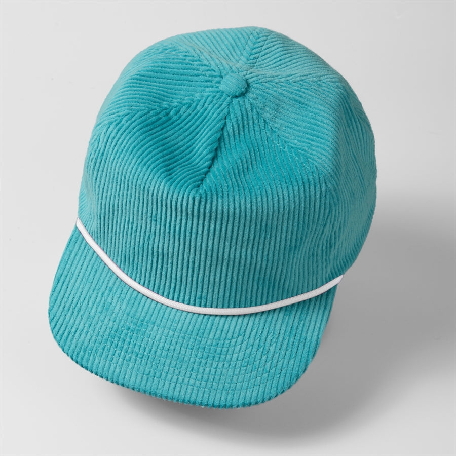 Blank 5 Panel Corduroy Rope Snapback Hat Wholesale - 5123P