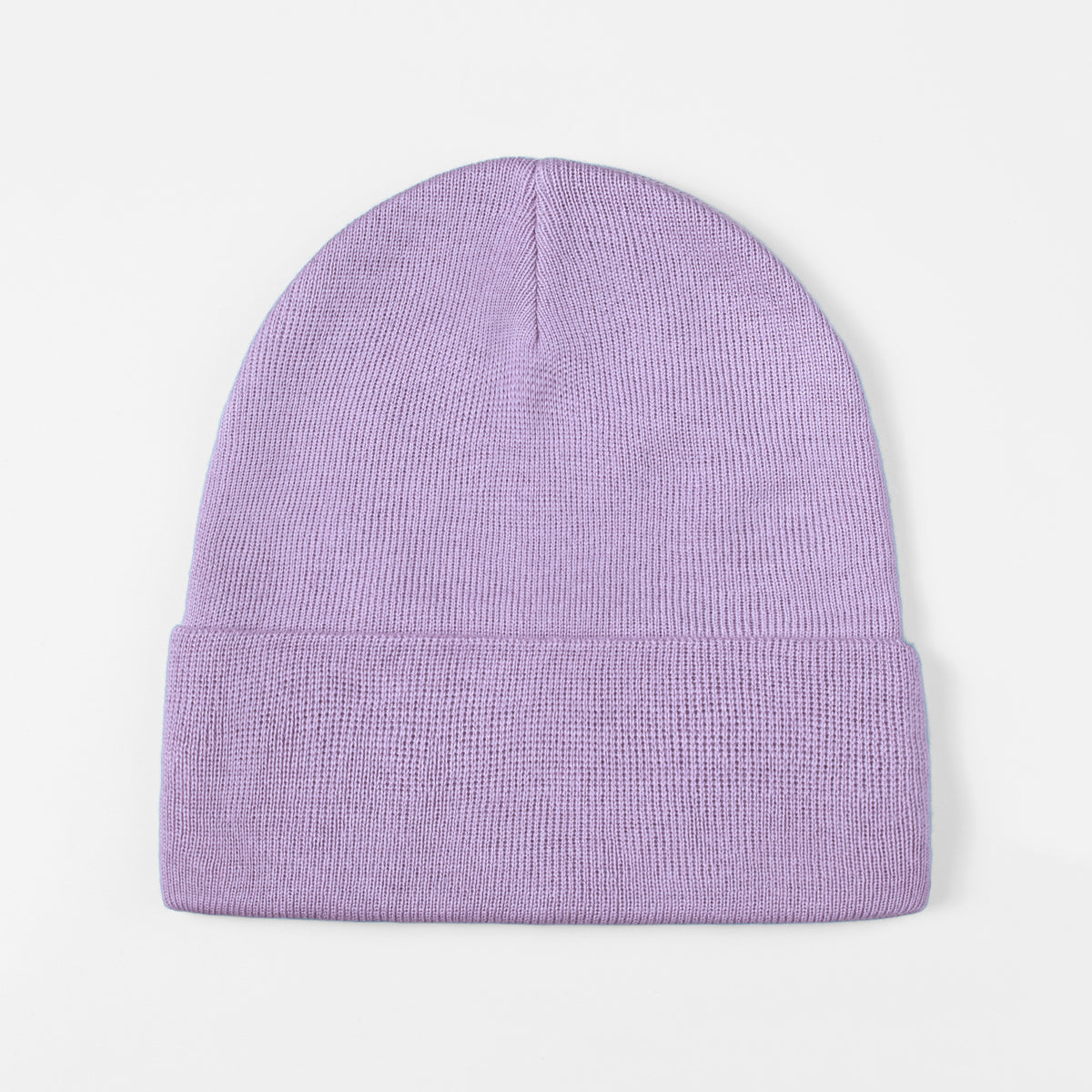 Blank Cuffed Wool Blend Beanie Wholesale - 1149