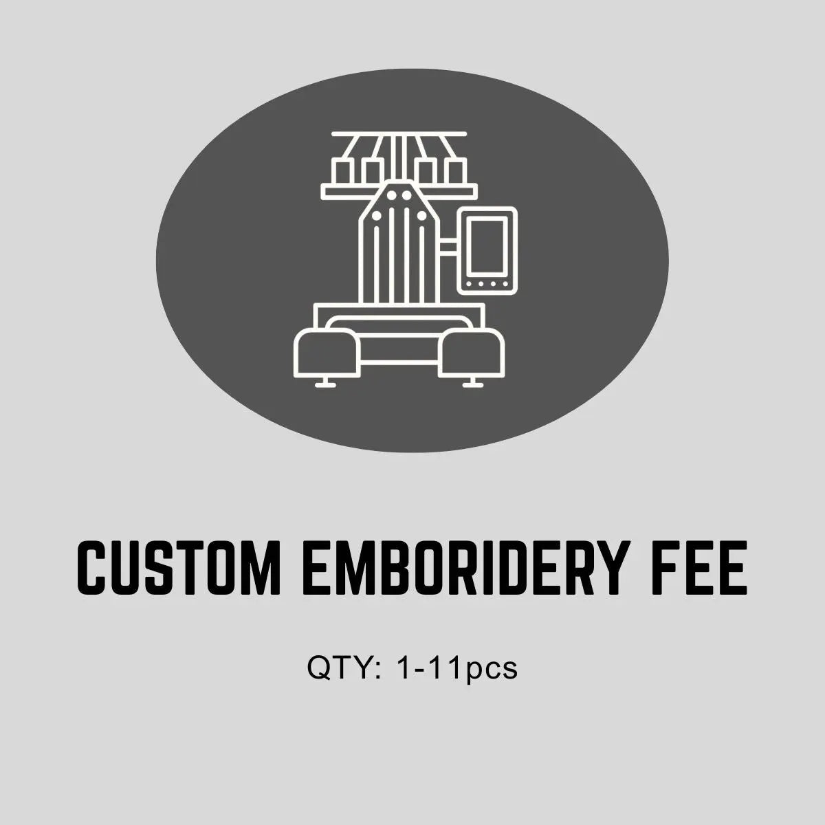 Custom 3D Embroidery Fee   Foremost Hat