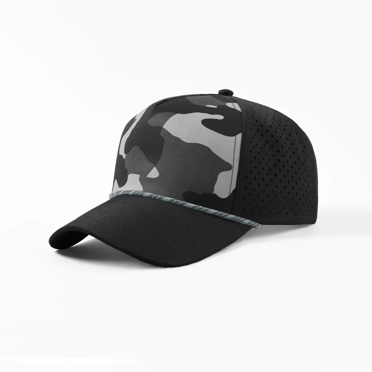 Blank & Custom 5 Panel Laser Performance Golf Rope Hat Wholesale - 6526P Foremost Hat