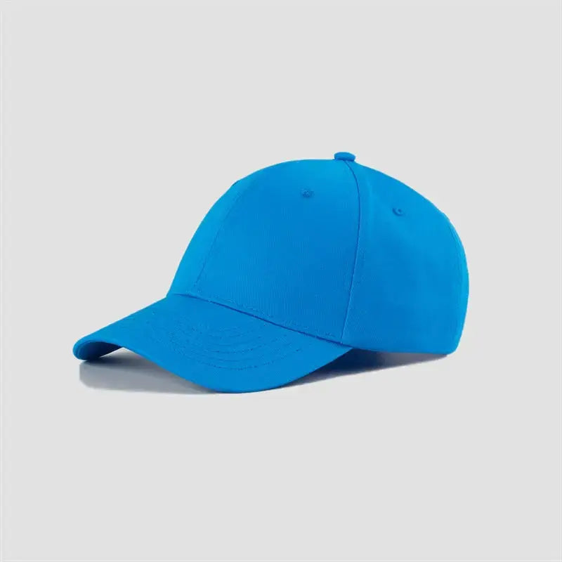 Blank 6 Panel Mid Profile Structured Baseball Cap Wholesale - 6166