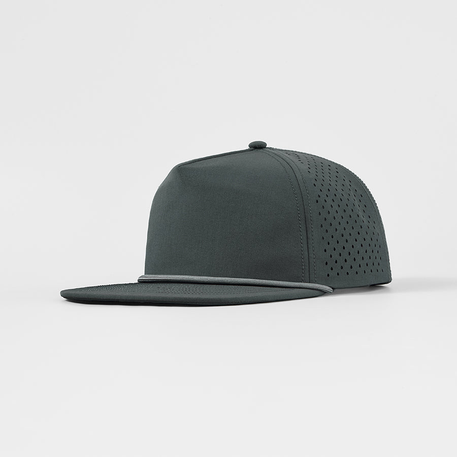 Blank Water Repellent 5 Panel Snapback Golf Hats with Rope Wholesale -