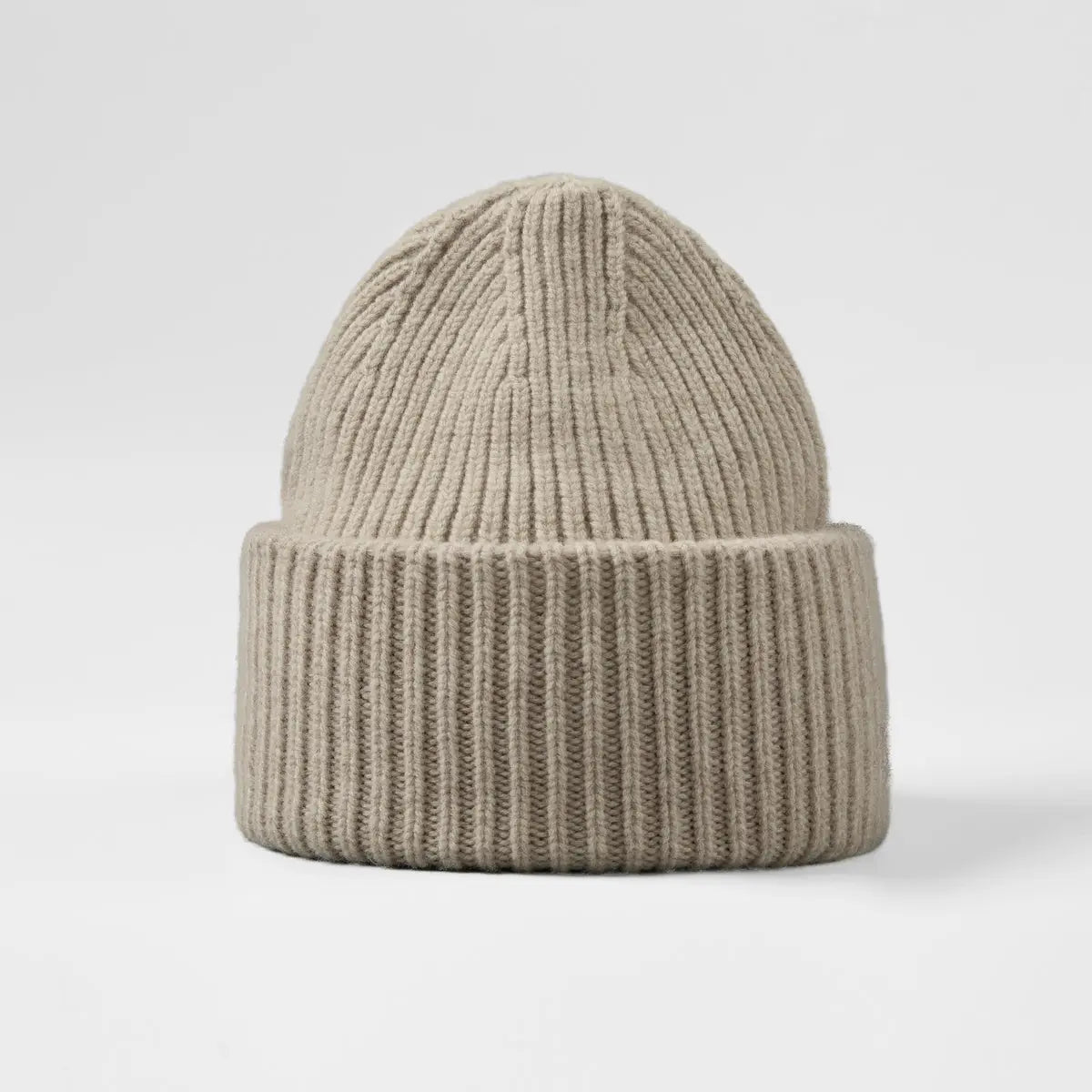 Blank High Cuffed Merino Wool Beanies (Double Cuff) - 1338 - Foremost