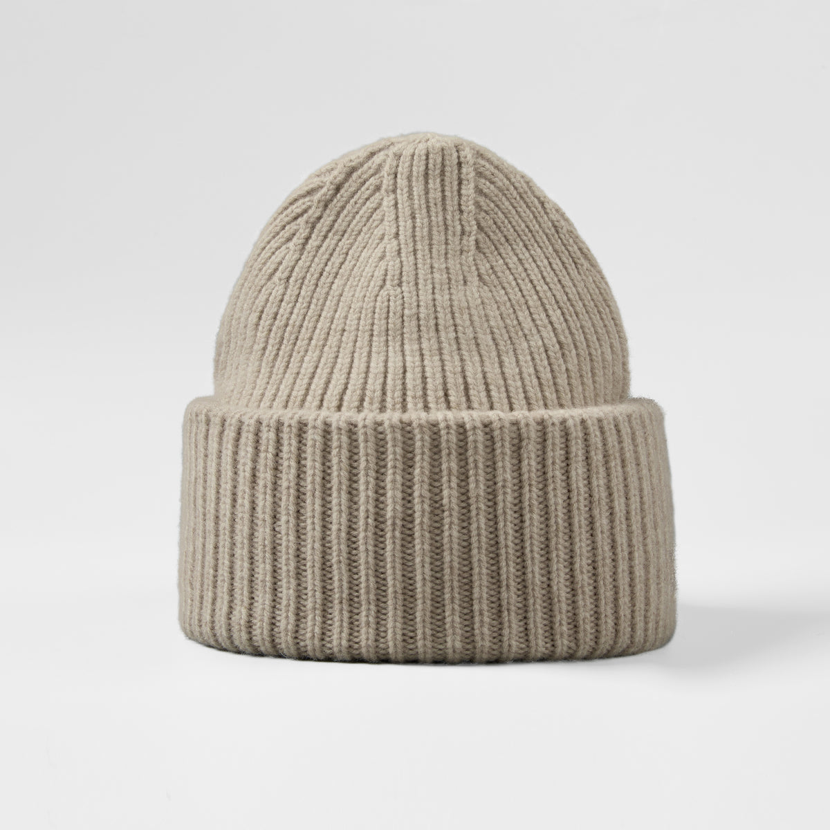 Blank High Cuffed Merino Wool Beanies - 1338