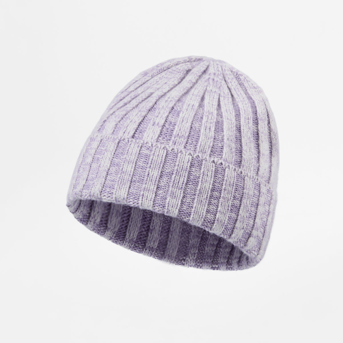 Blank Ribbed Merino Wool and Cashmere Blend Beanies - 1313