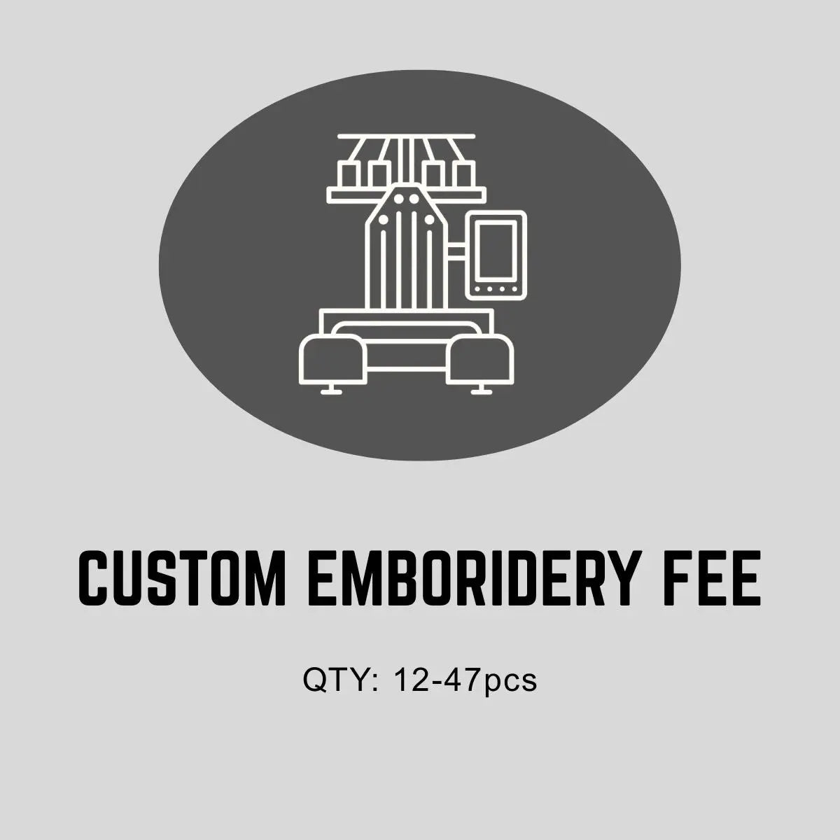 Custom 3D Embroidery Fee   Foremost Hat