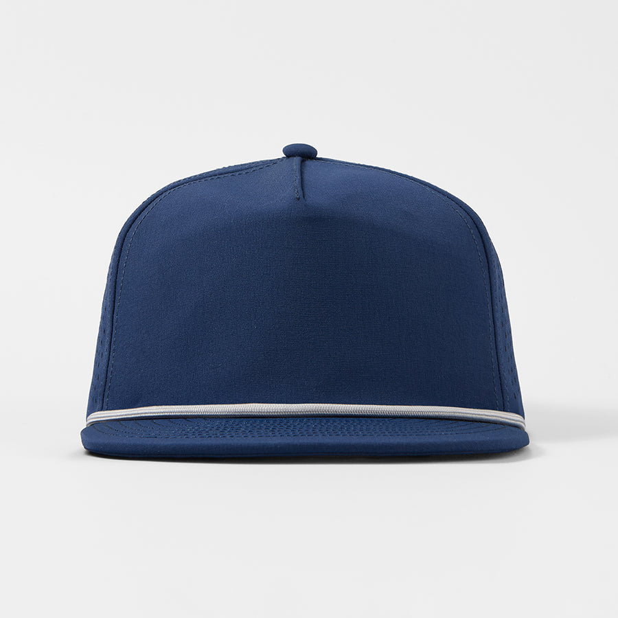 Blank Water Repellent 5 Panel Snapback Golf Hats with Rope Wholesale - 5015P