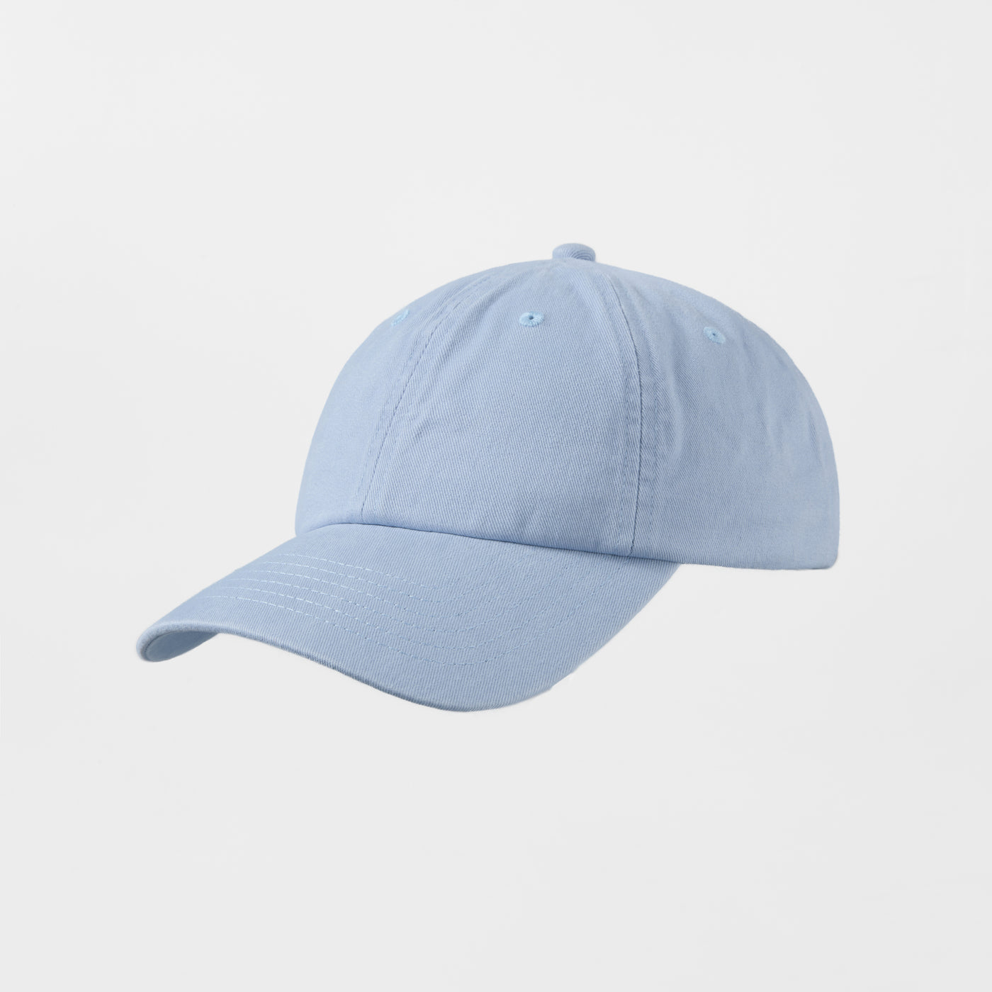 Blank Cotton Sanded Twill Dad Hat - 6019