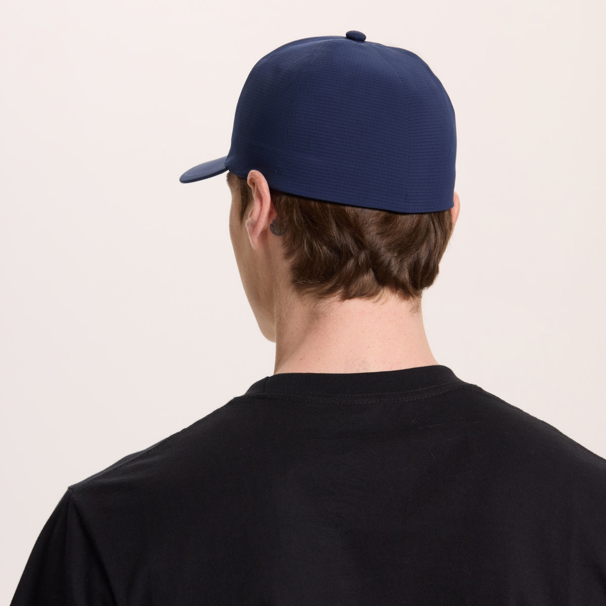 Blank Recycled Water Repellent Seamless Performance Fitted Cap Wholesale - 6096