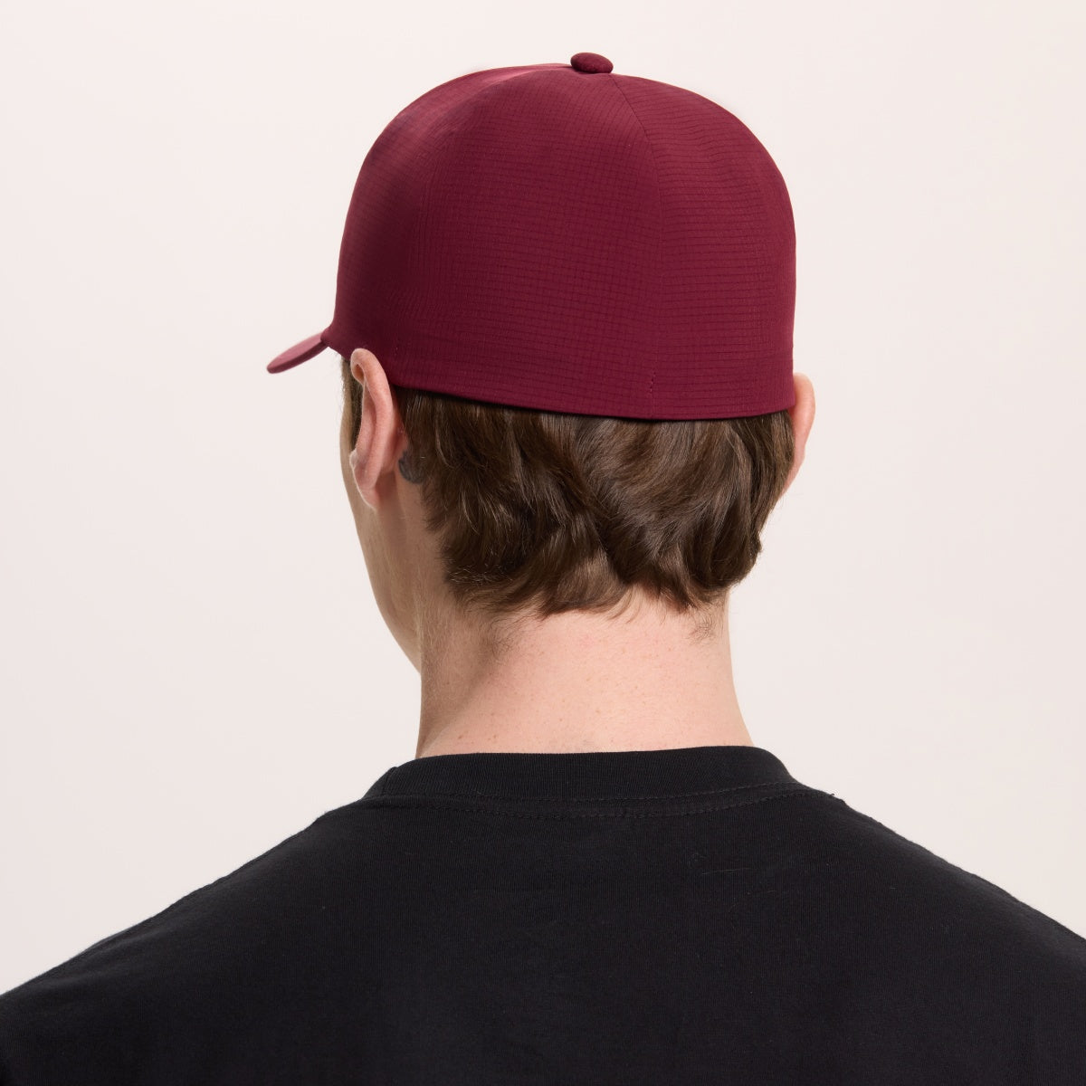 Blank Recycled Water Repellent Seamless Performance Fitted Cap Wholesale - 6096