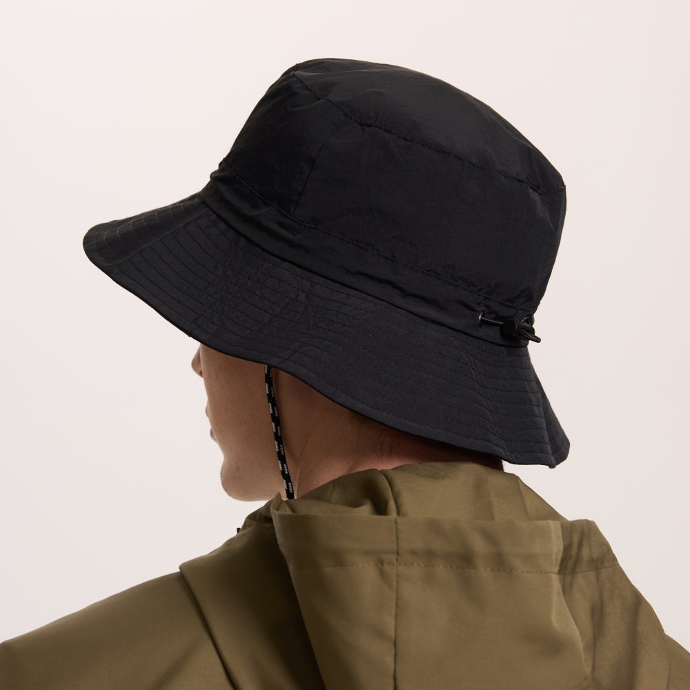Blank Water Resistant Packable Bucket Hat with String UPF 50+ Wholesale - 128