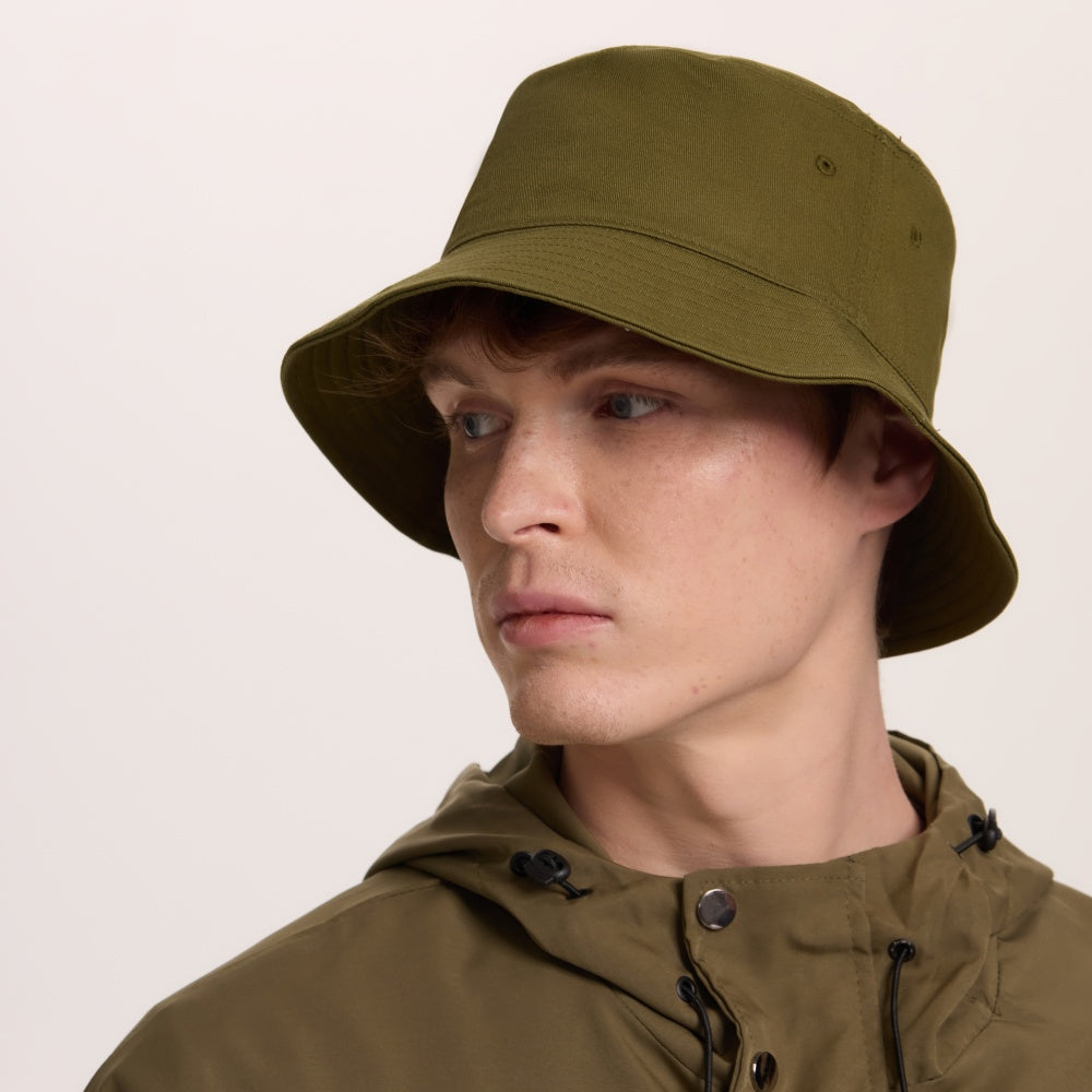 Blank Unisex Organic Cotton Bucket Hat Wholesale - 7006