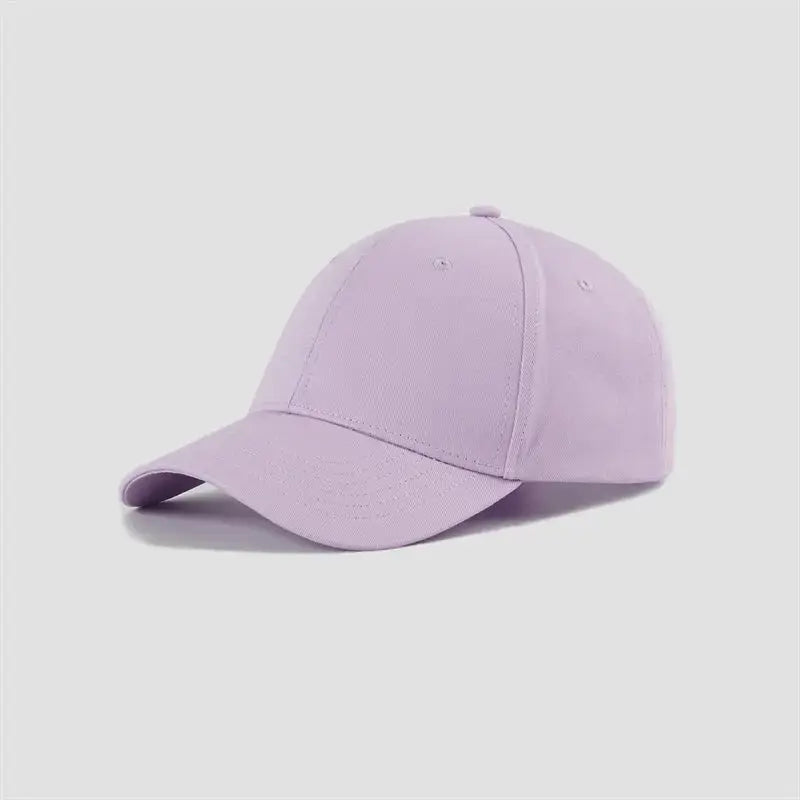Blank 6 Panel Mid Profile Structured Baseball Cap Wholesale - 6166 -