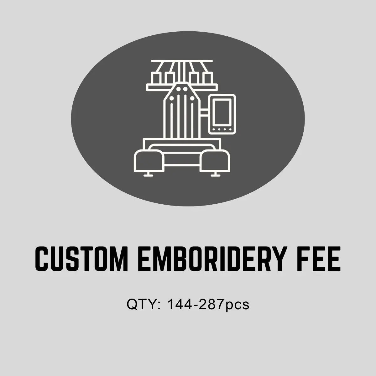 Custom 3D Embroidery Fee   Foremost Hat