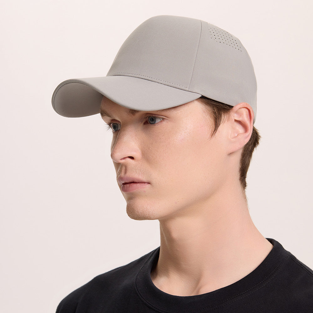 Blank Seamless 5 Panel Perforated Performance Snapback Hat Wholesale  - 5312