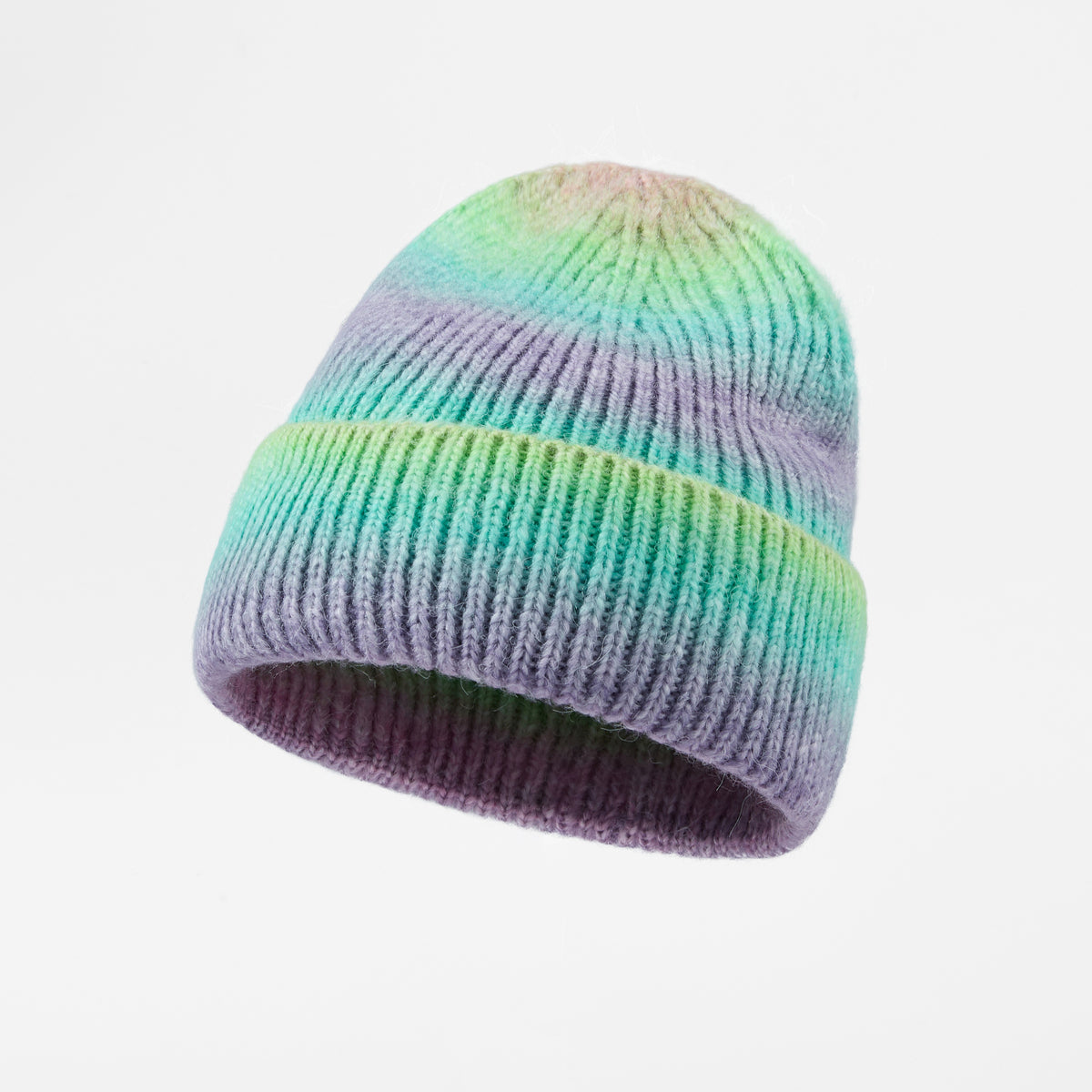 Blank Wool Tie Dye Beanie Wholesale - 1320