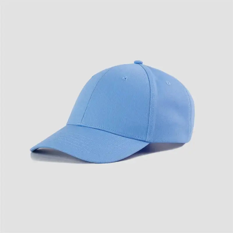 Blank 6 Panel Mid Profile Structured Baseball Cap Wholesale - 6166