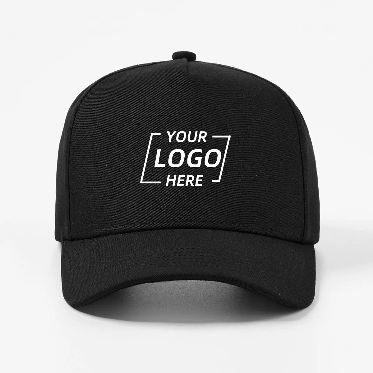 Blank 5 Panel Structured Mid Profile Baseball Cap Wholesale (Recycled) - 5462   Foremost Hat