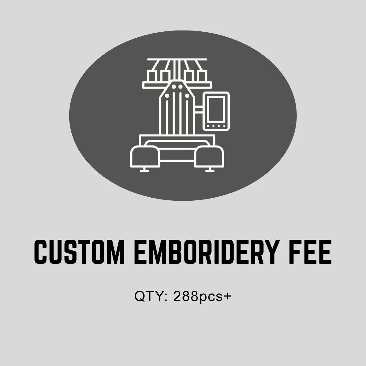 Custom 3D Embroidery Fee   Foremost Hat