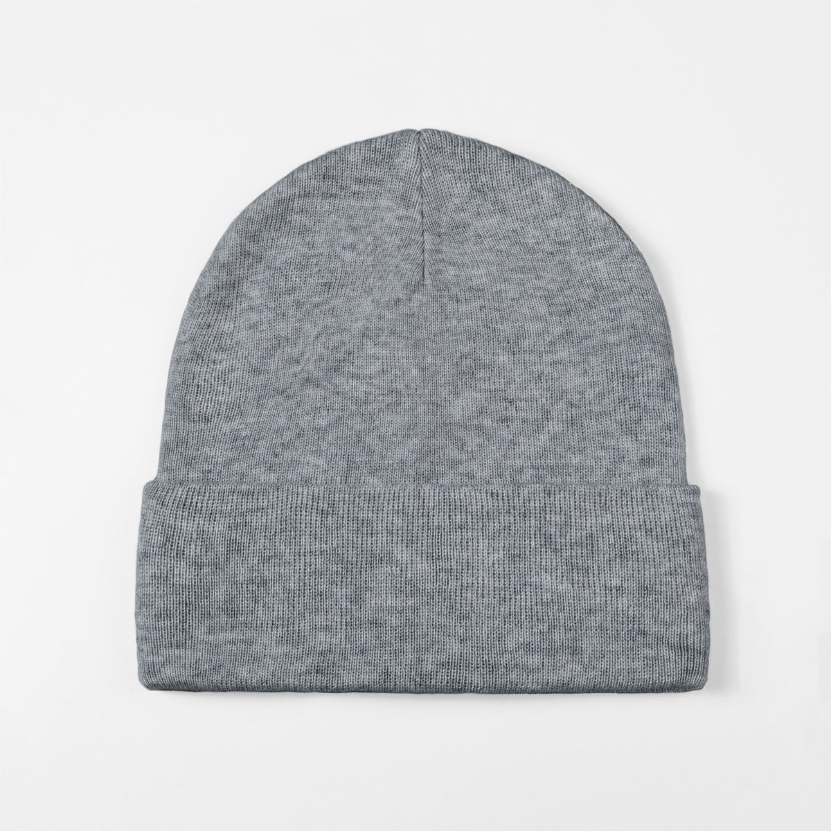 Blank Cuffed Wool Blend Beanie Wholesale - 1149