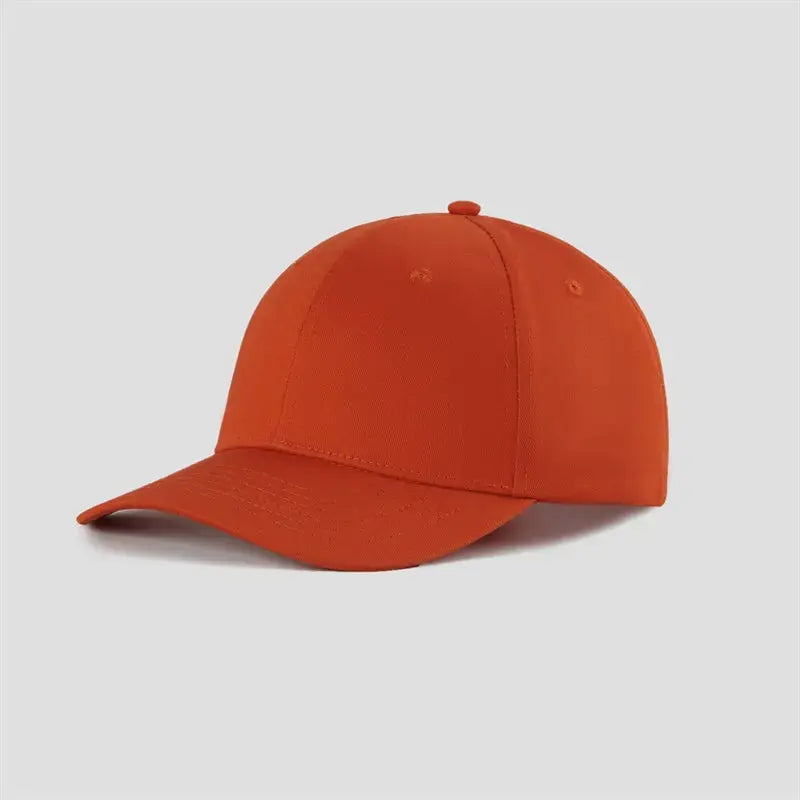 Blank 6 Panel Mid Profile Structured Baseball Cap Wholesale - 6166 -