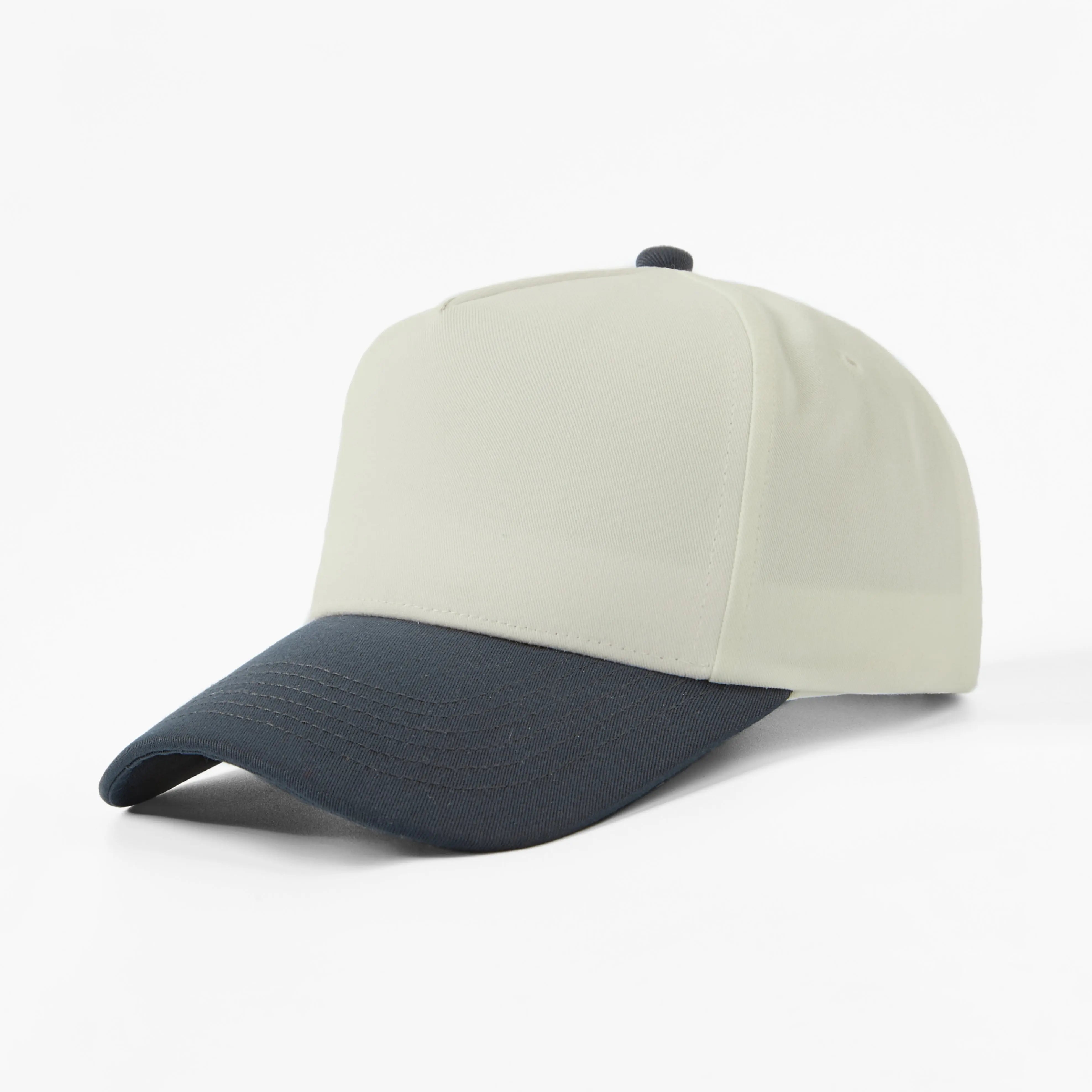 Blank 5 Panel Structured Baseball Cap Wholesale (Recycled Polyester) - 5462 Foremost Hat