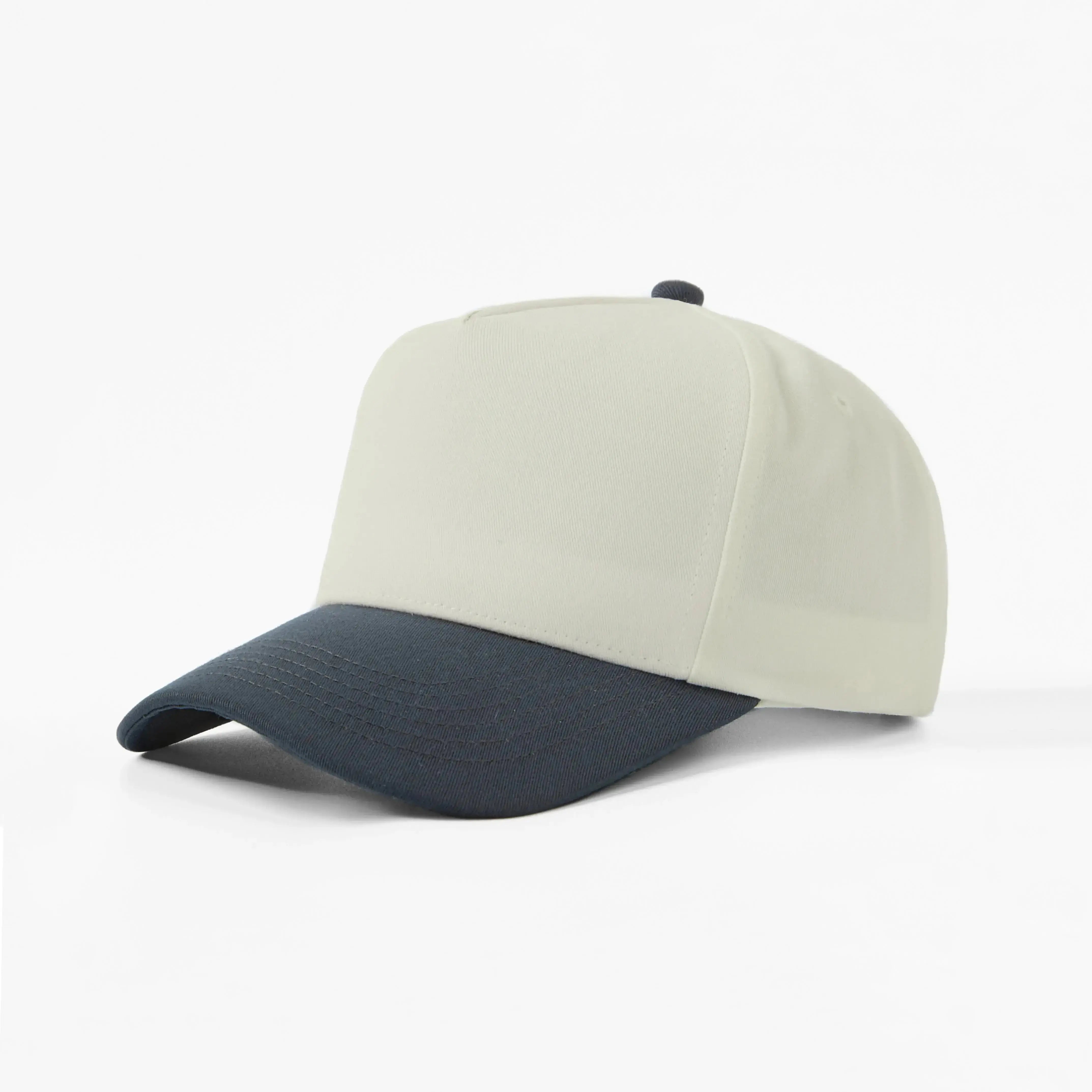 Blank 5 Panel Structured Baseball Cap Wholesale (Recycled) - 5462 -