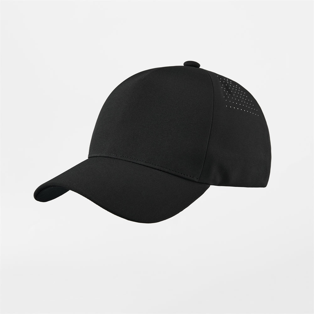 Blank Seamless 5 Panel Perforated Performance Snapback Hat Wholesale