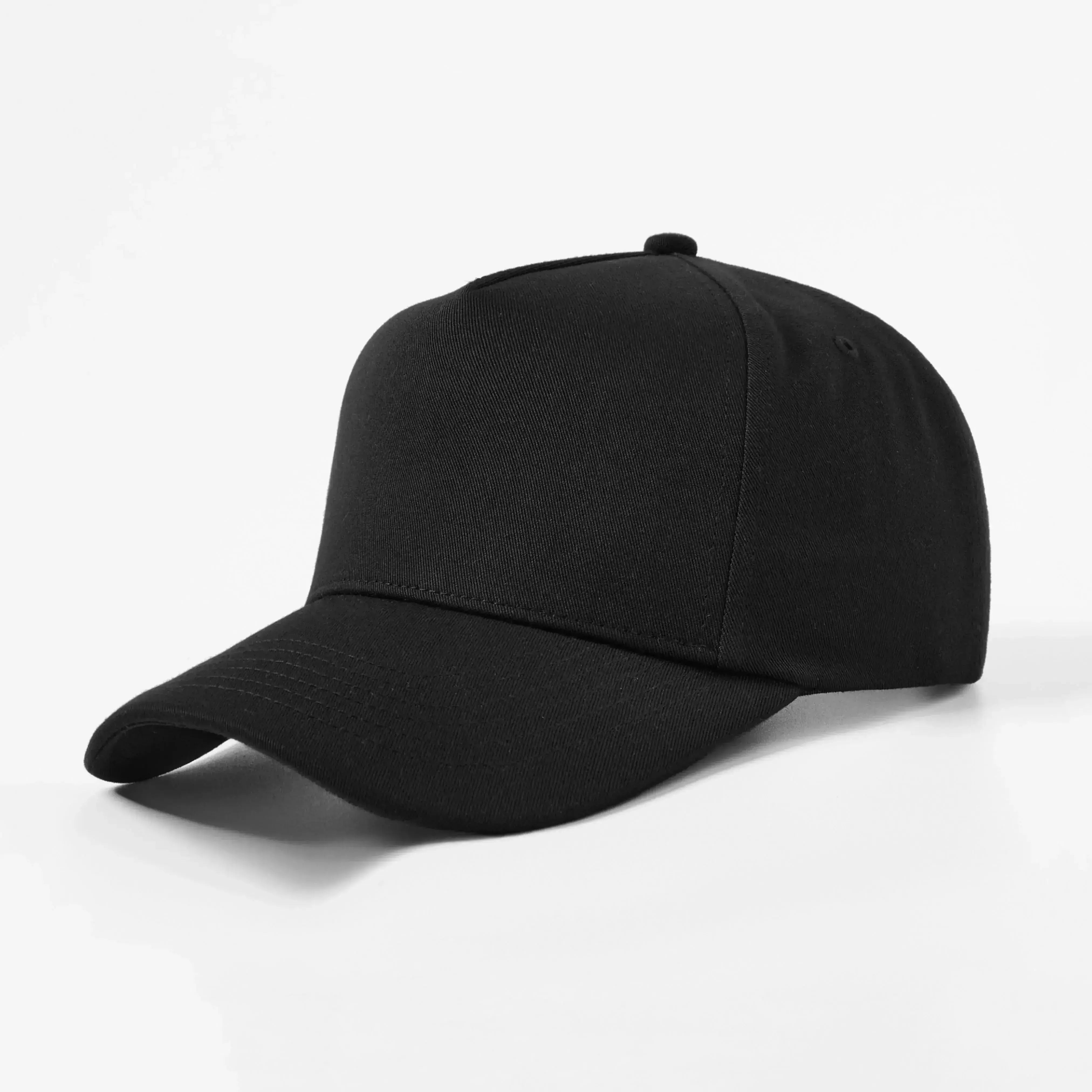 Blank 5 Panel Structured Baseball Cap Wholesale (Recycled) - 5462 -