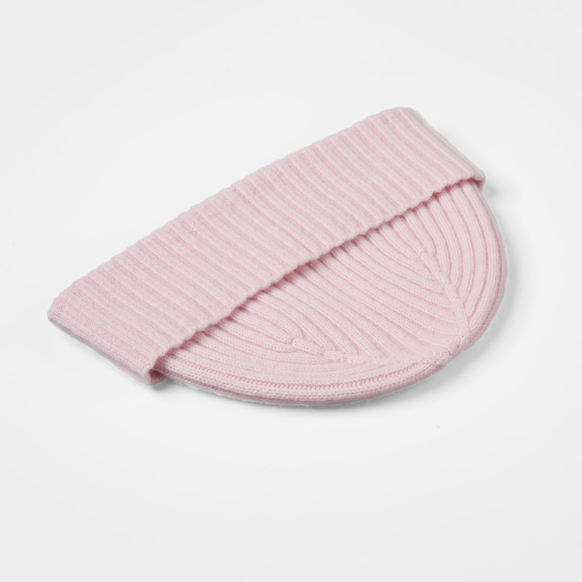 Blank Cuffed 100% Merino Wool Seamless Beanie Wholesale - 1224