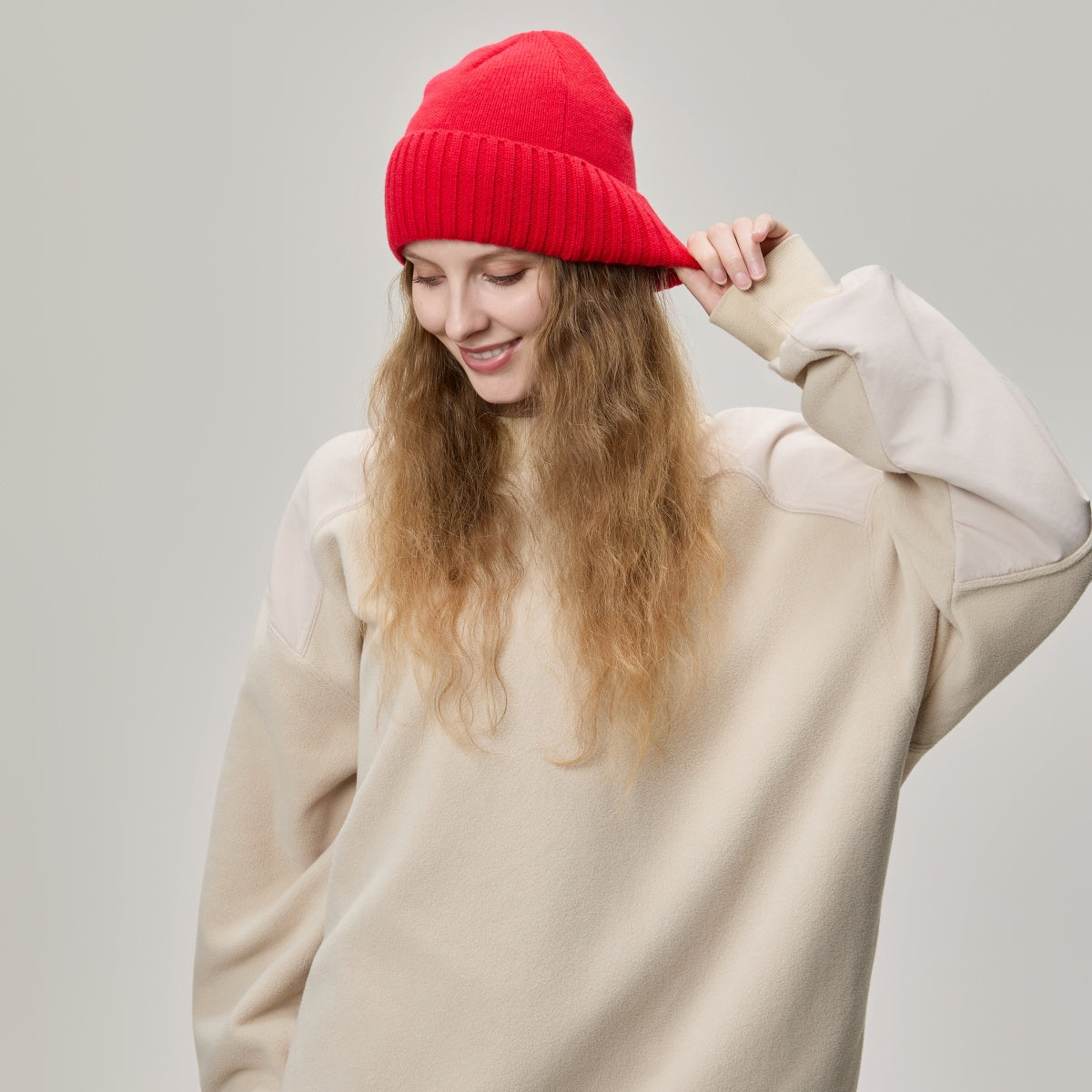 Blank Classic Ribbed Knit Wool Beanie Wholesale - 1188