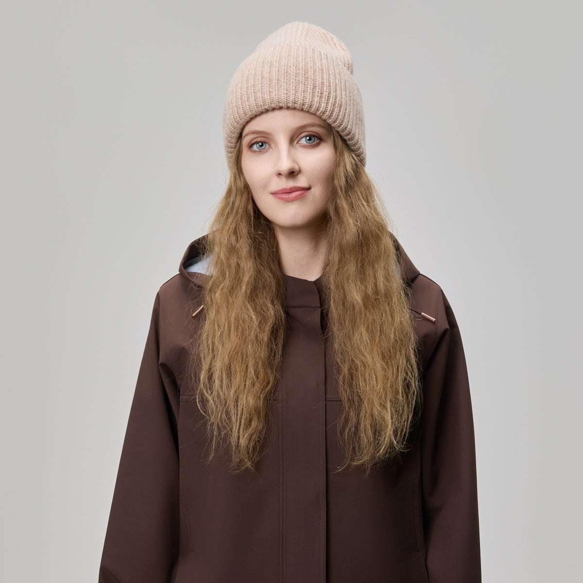 Blank High Cuffed Merino Wool Beanies - 1338