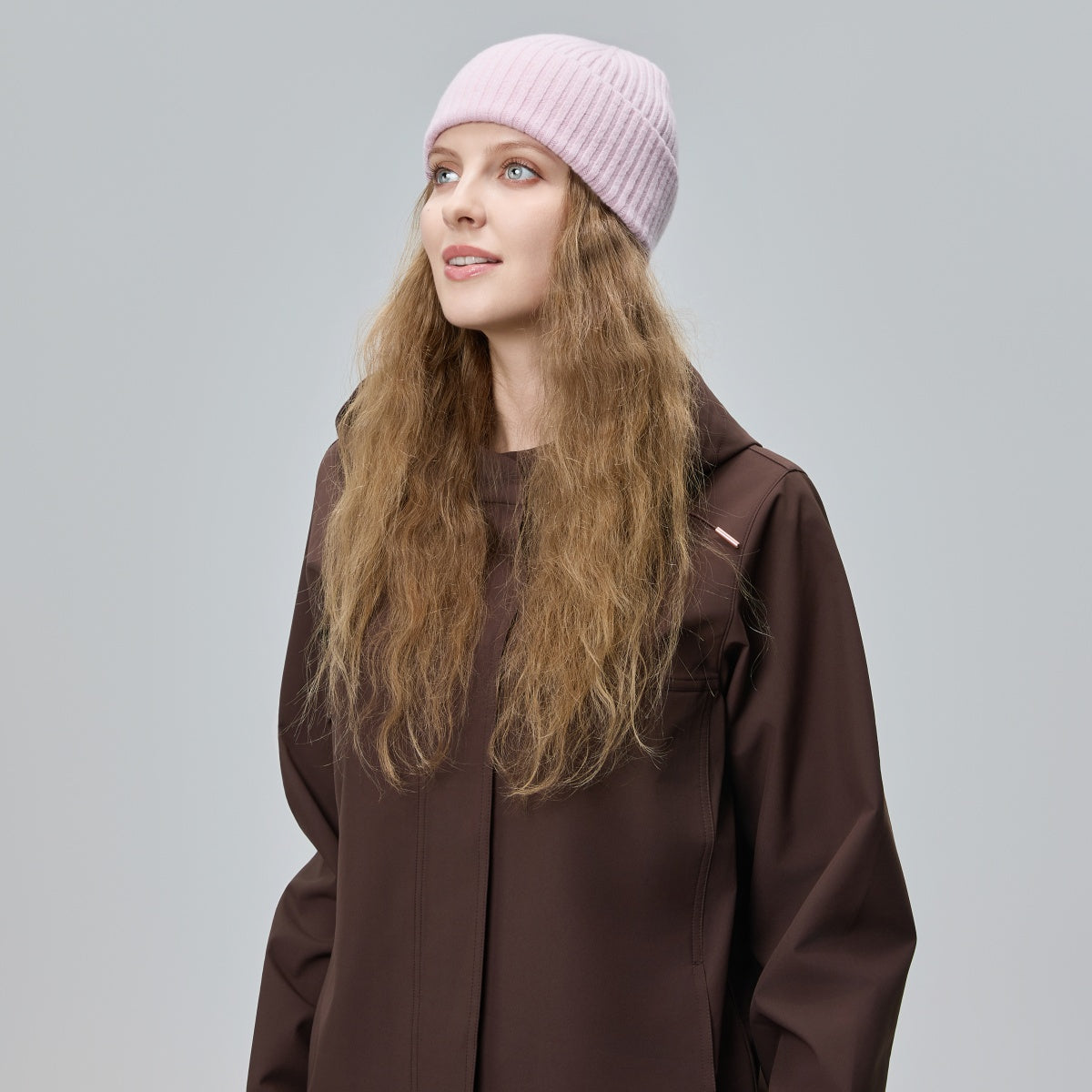 Blank Cuffed 100% Merino Wool Seamless Beanie Wholesale - 1224