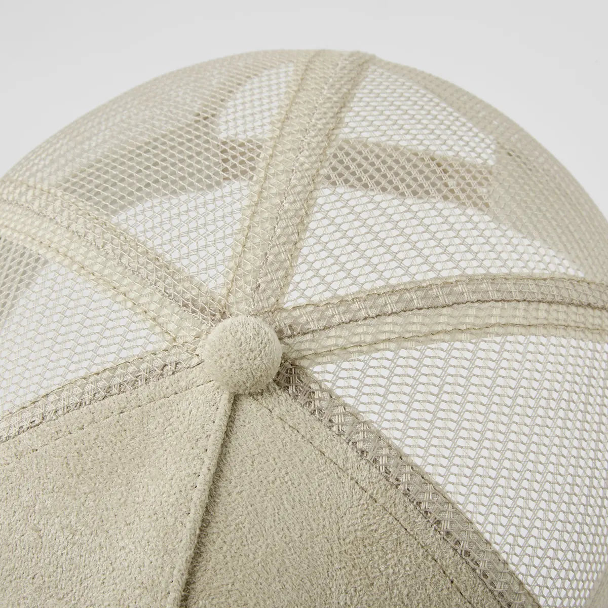 Blank Suede Mesh 5 Panel Trucker Hats Wholesale - 6710 Foremost Hat