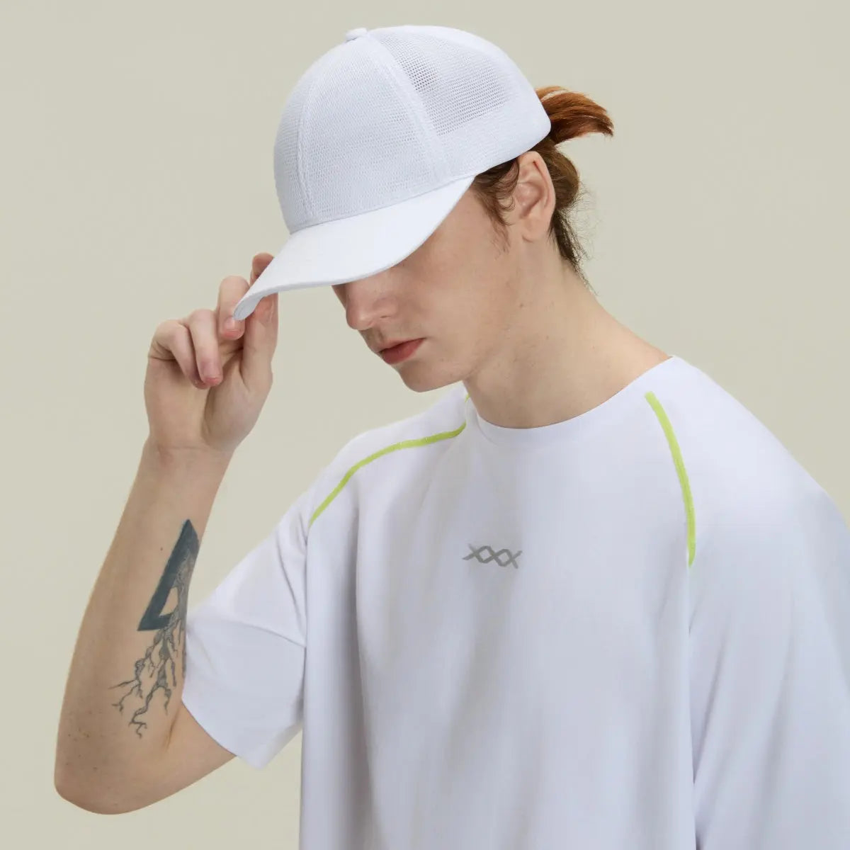 Blank Full Mesh 6 Panel Fitted Baseball Cap Wholesale - 6478 （Recycled)   Foremost Hat