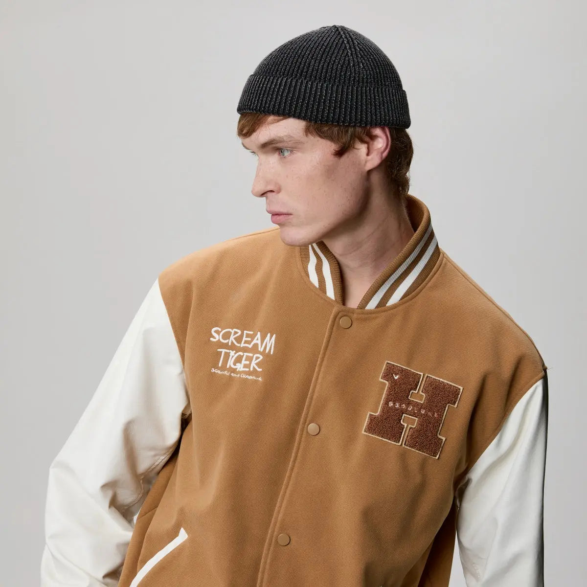 Blank & Custom Vintage Organic Cotton Short Fisherman Beanie Wholesale - 1359 description image