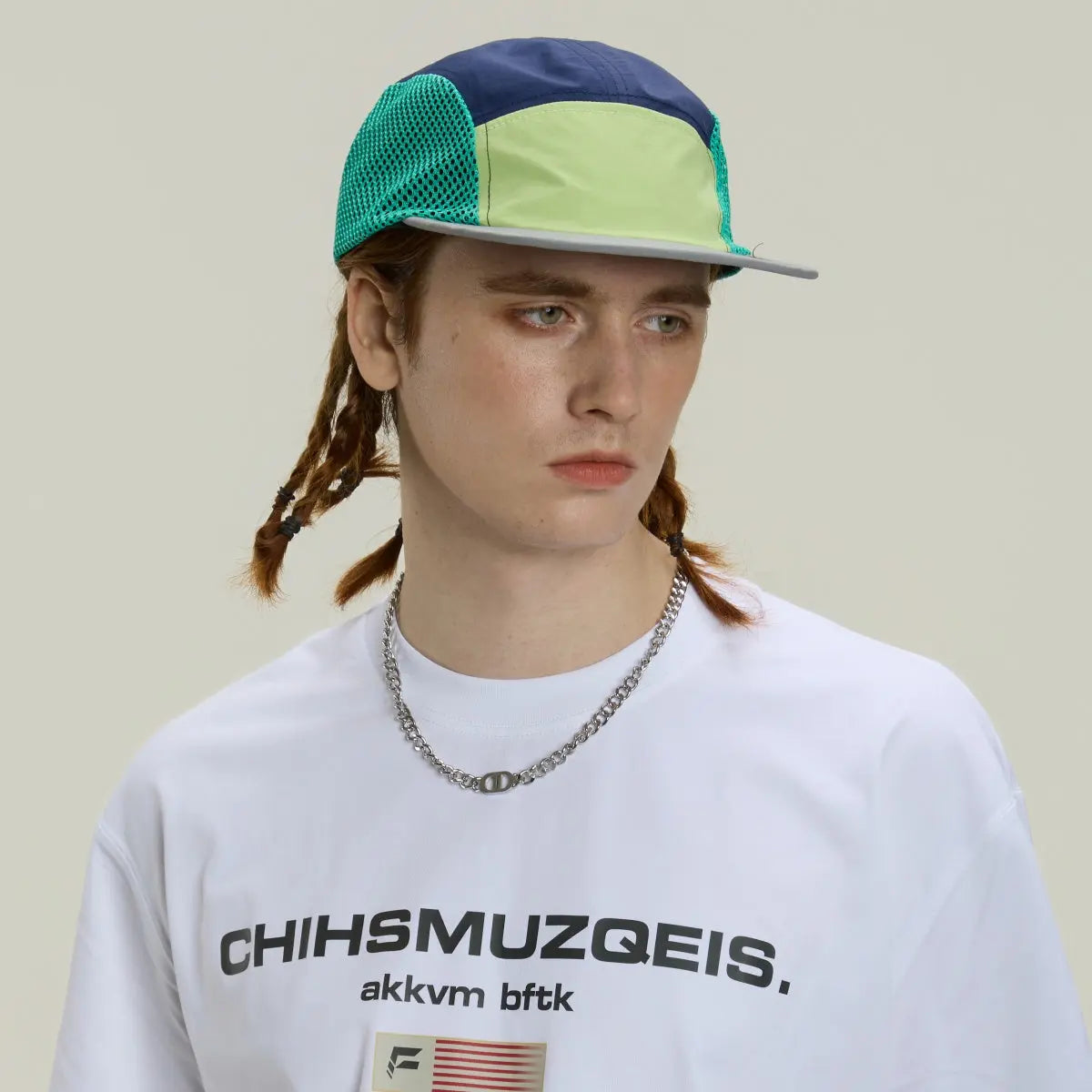 Blank Water Repellent 5 Panel Nylon Mesh Camper Hat Wholesale - 5209   Foremost Hat