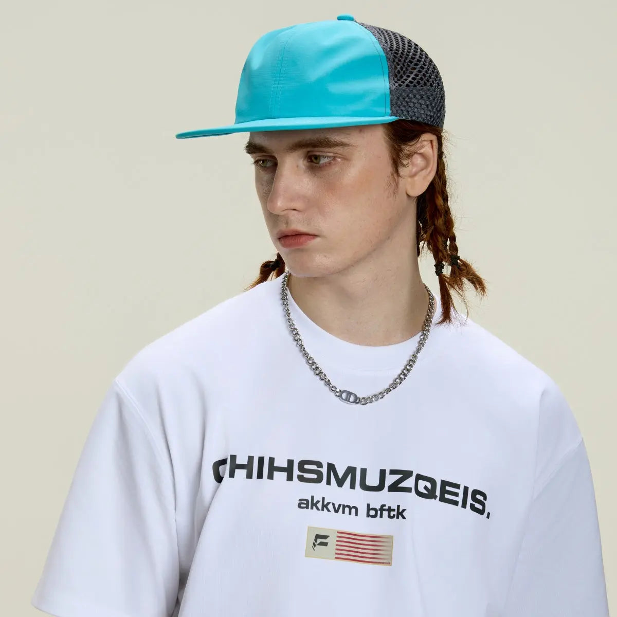 Blank 6 Panel Water Repellent Nylon Mesh Snapback Hat (Recycled) - 6482   Foremost Hat
