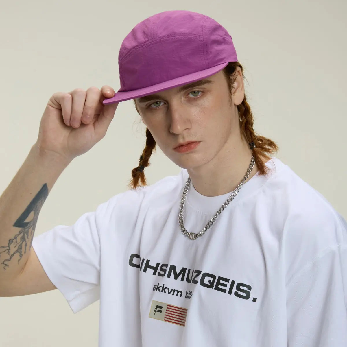 Blank 5 Panel Nylon Water Repellent Camper Hat Wholesale - 6016   Foremost Hat