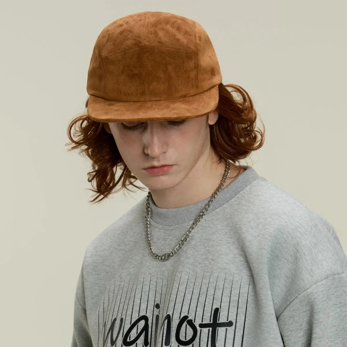 Blank Suede 5 Panel Flat Bill Camper Cap Wholesale - 6739   Foremost Hat