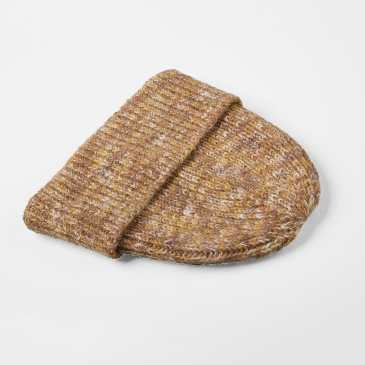 Blank Cuffed Mohair Blend Beanie Wholesale - 1265